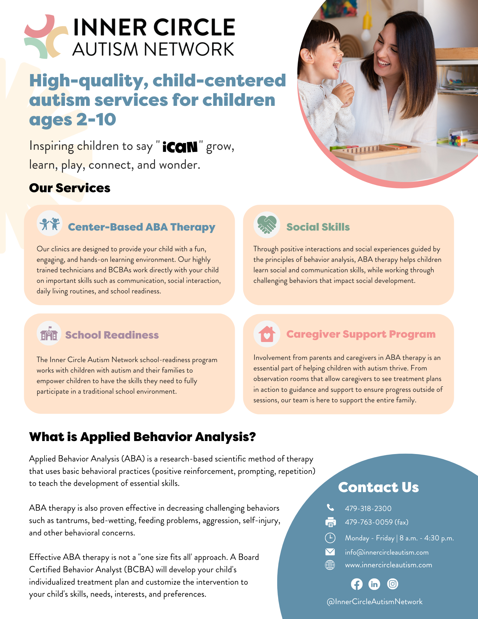 Inner Circle Autism Network | Referrals